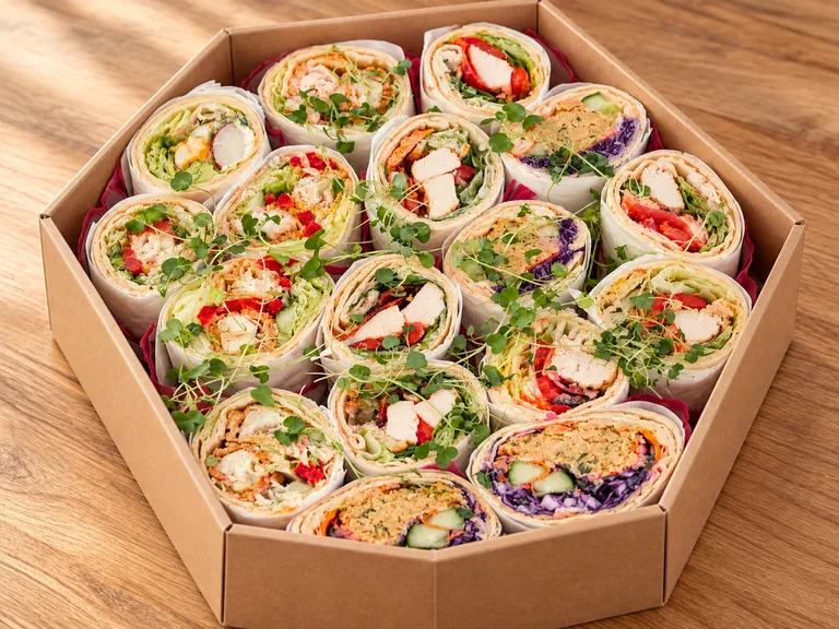Wrap Box Imbryka w sześciokątnym pudełku